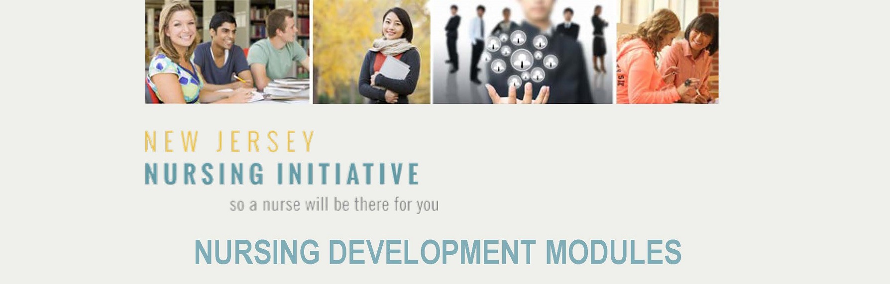 New Jersey Nursing Initiative: Nursing Development Modules - Organization Registration Banner